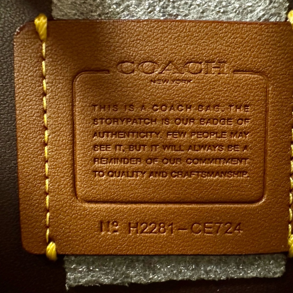 Coach Cherry Crossbody Heart Bag NWT - Picture 5 of 7